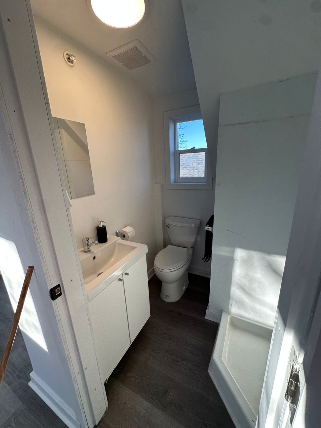 Bathroom after cleaning